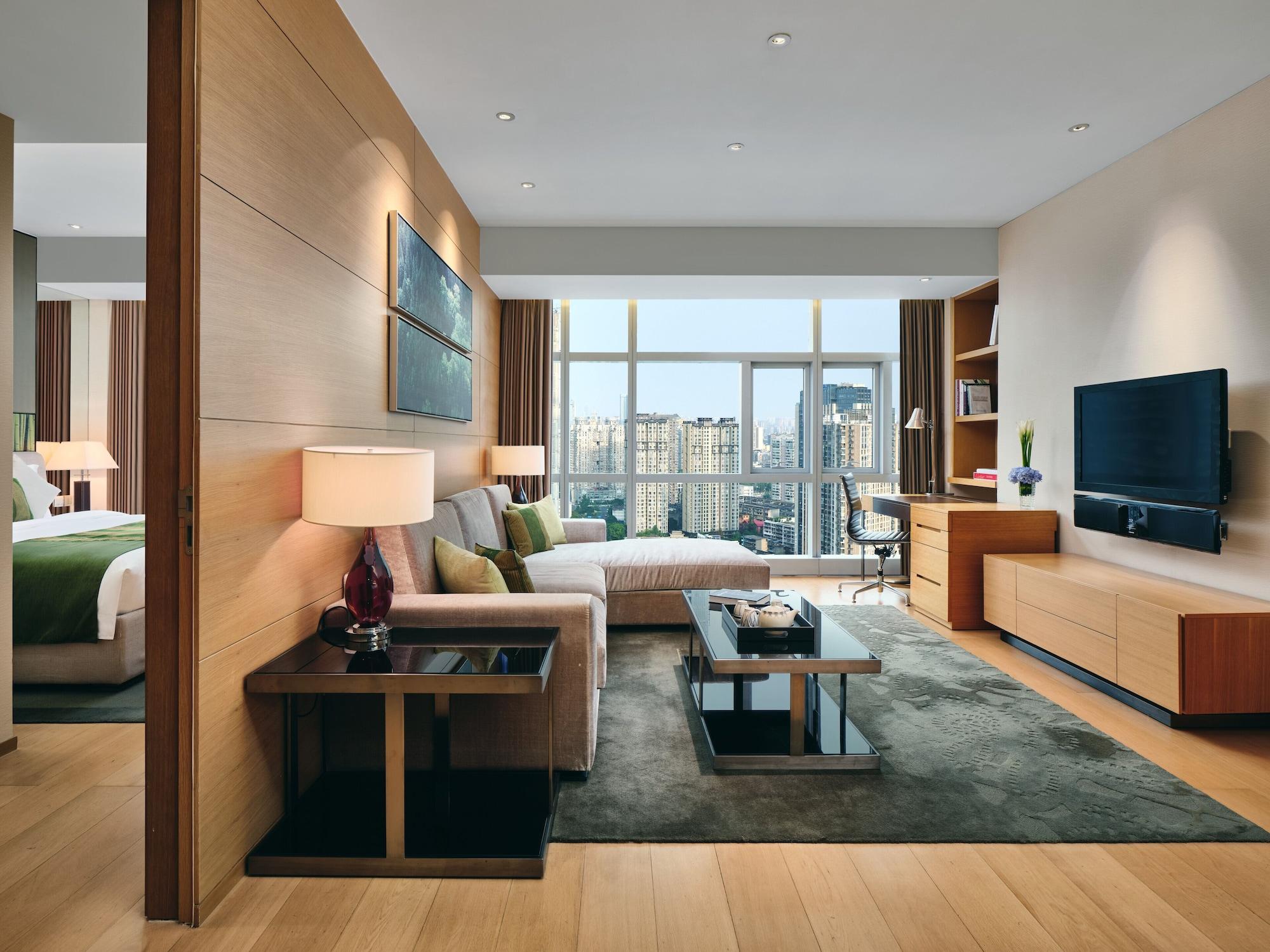 Grand Parcvue Hotel Residence Chengdu Exterior foto
